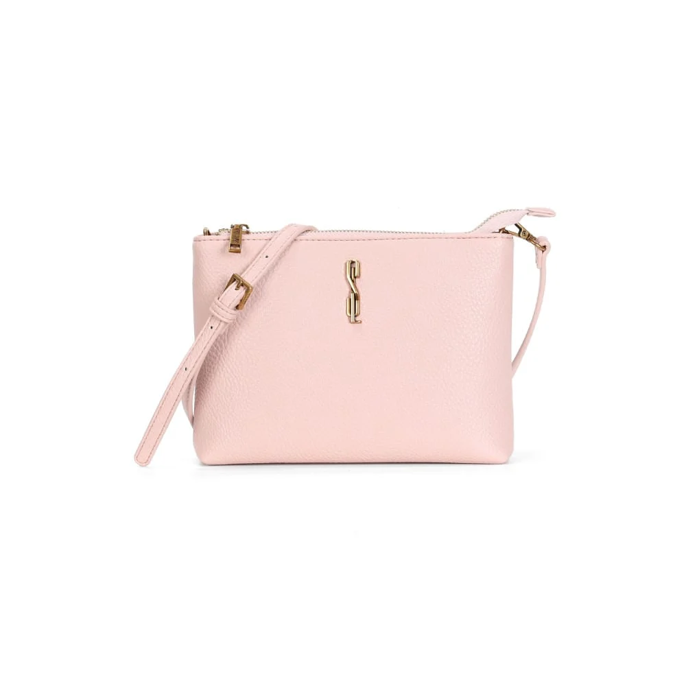 Bolsa Pequena Floater Rosa Alça Transversal - vista 1 de 3
