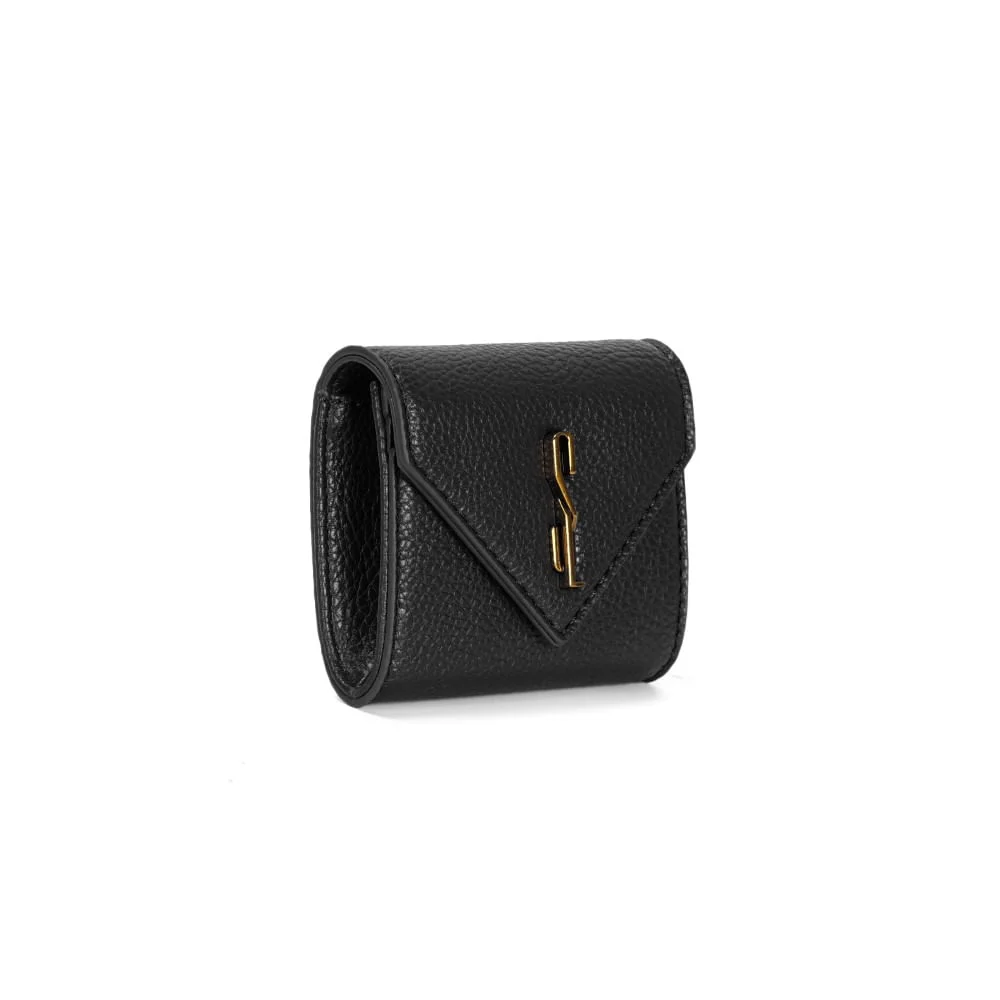 Porta cartao material floater preto - vista 2 de 3
