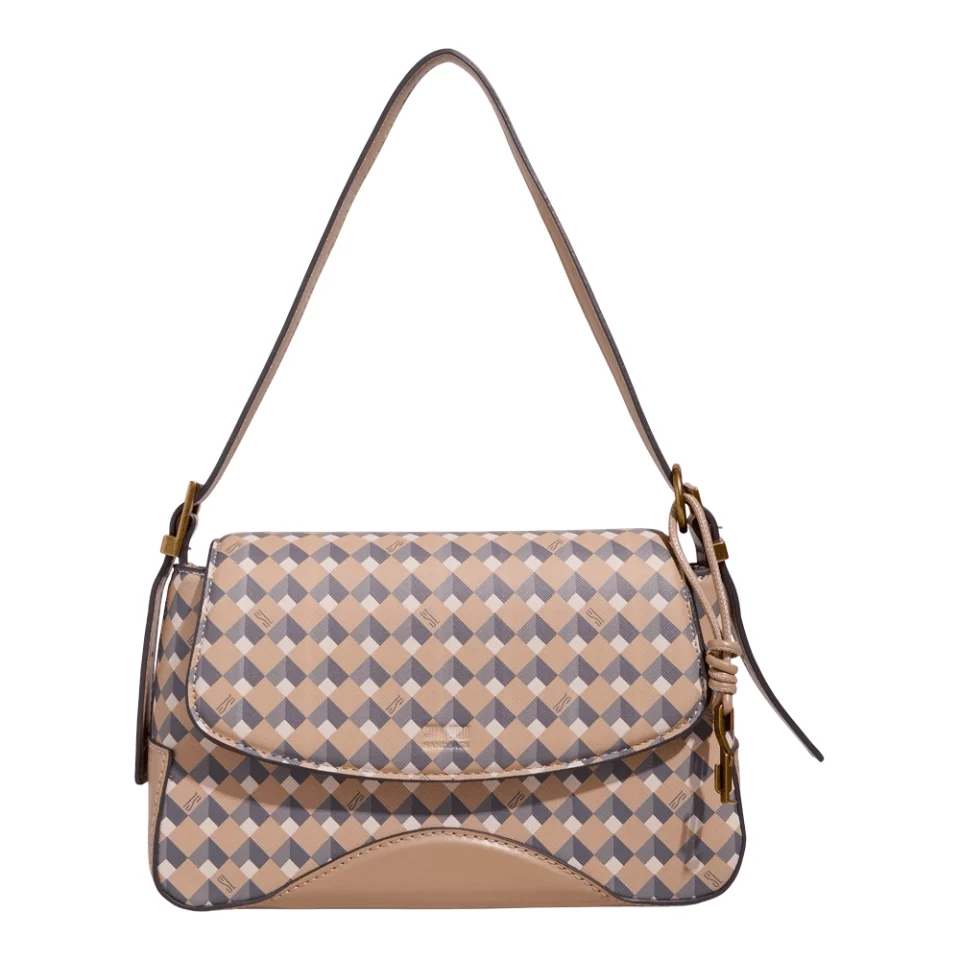 Bolsa Risco Cubos Areia - vista 1 de 5