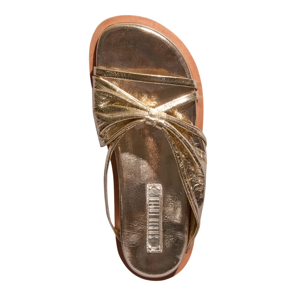 Papete couro metallic balla ouro claro - vista 3 de 4