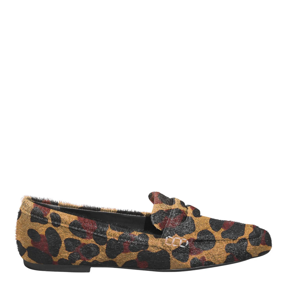 Mocassim Estampa Animal Print Onça - vista 1 de 4