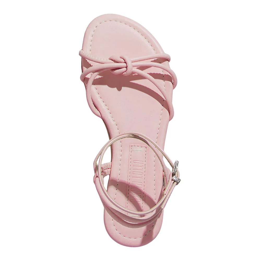 Rasteira Napa Soft Nude - vista 4 de 4