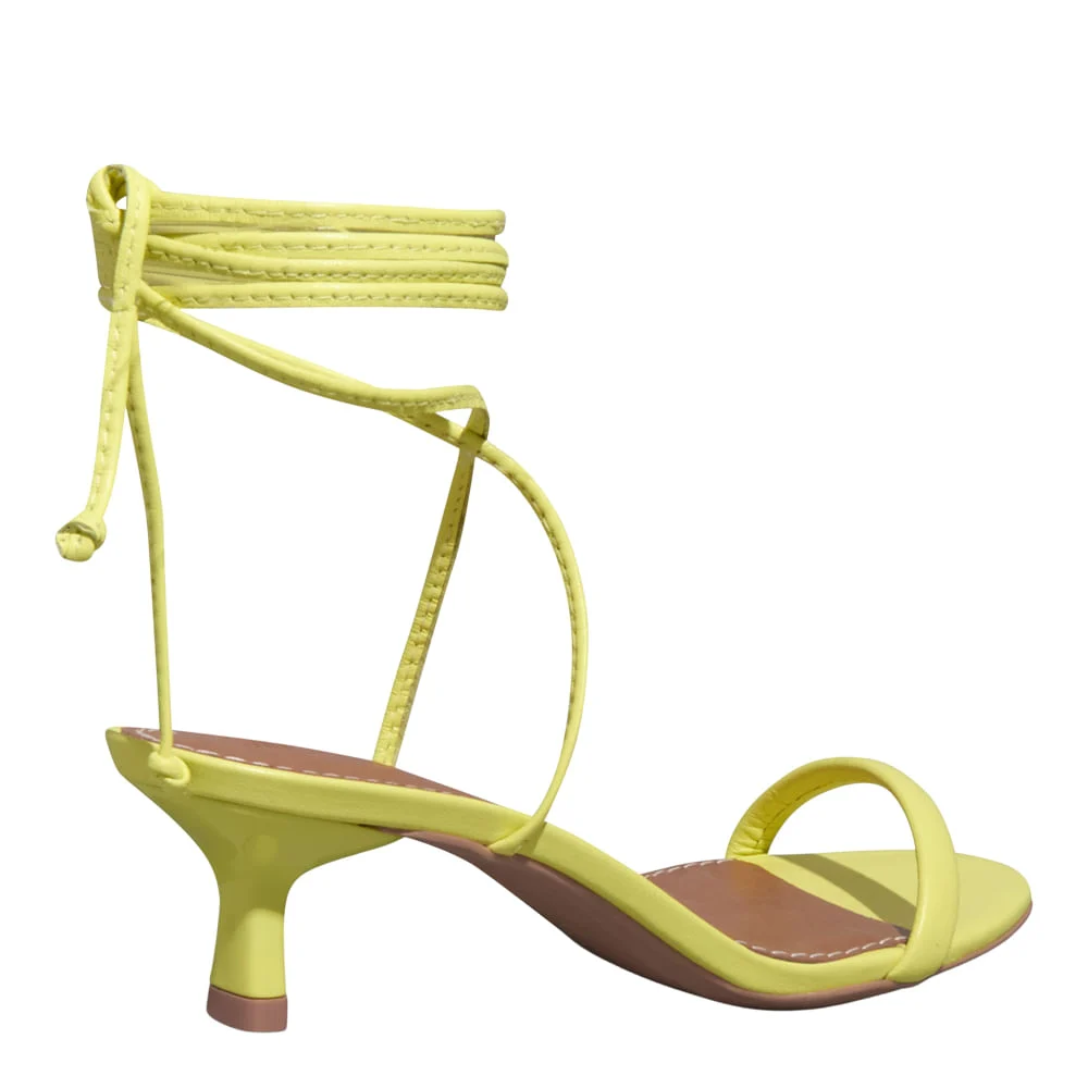 Sandália Couro Pelica Soft Wild LimeVer - vista 5 de 5