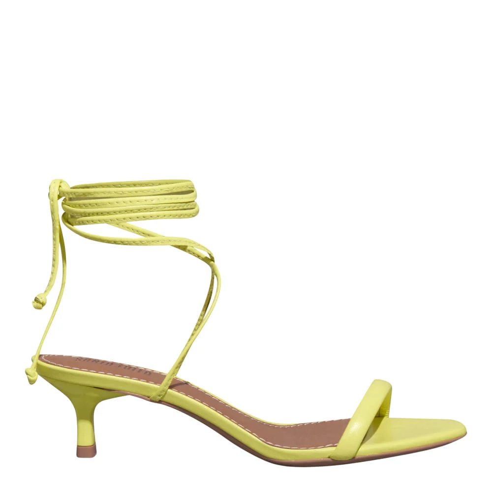 Sandália Couro Pelica Soft Wild LimeVer - vista 4 de 5