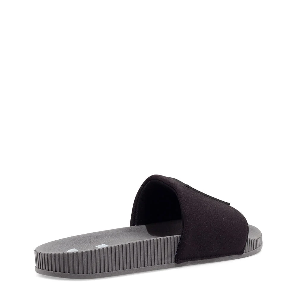 Chinelo Slide Masculino Borracha Azul Escuro - vista 3 de 4