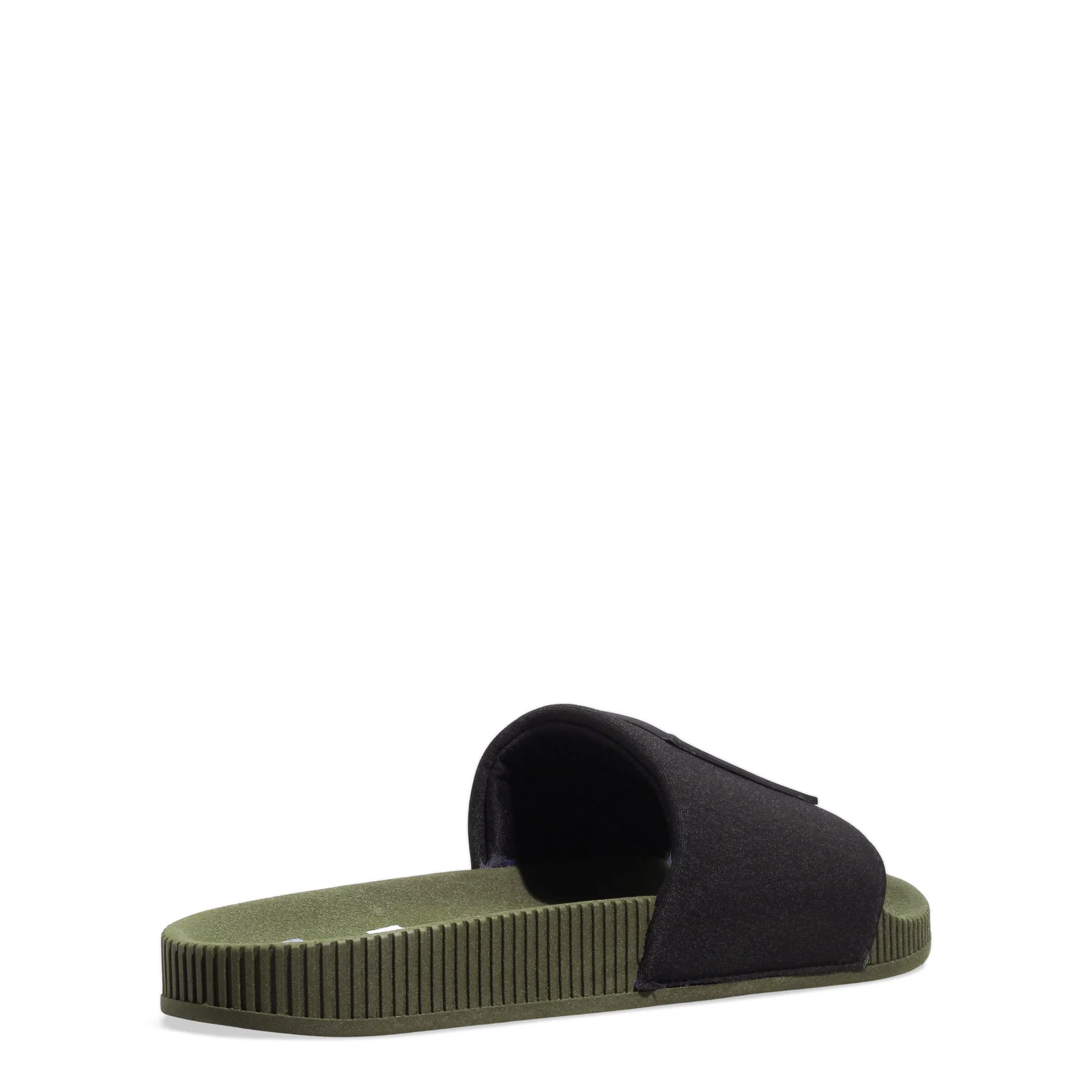 Chinelo Slide Masculino Borracha Verde Militar - vista 3 de 4