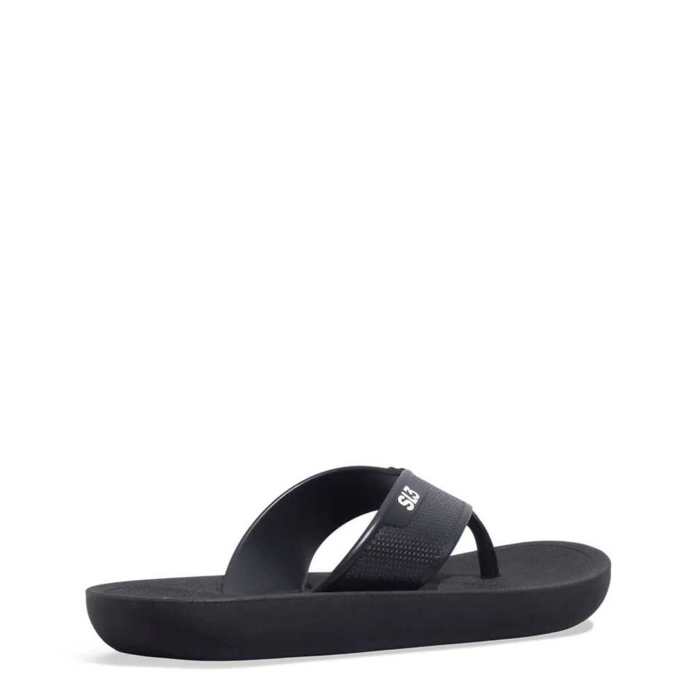 Chinelo Masculino Borracha Preto - vista 3 de 4