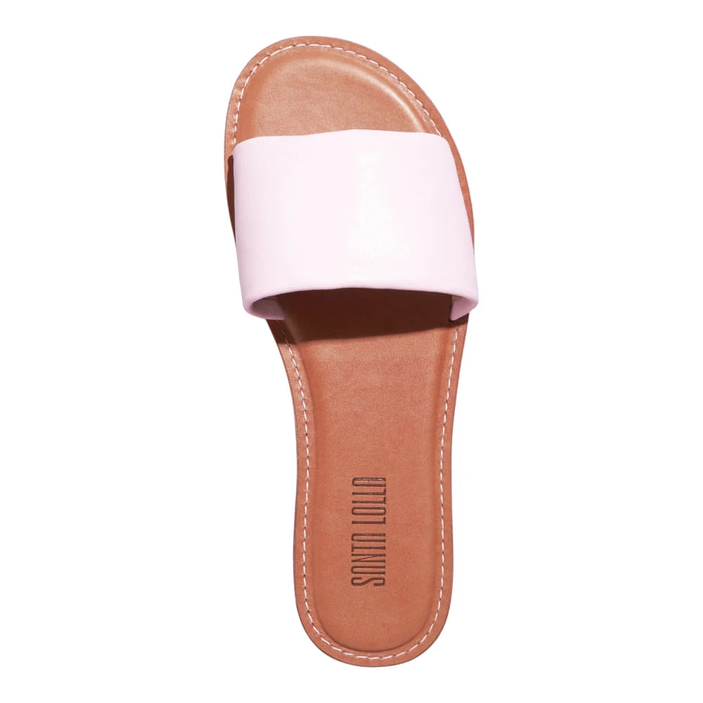 Rasteira Couro Nobre Soft Baby Pink - vista 4 de 4