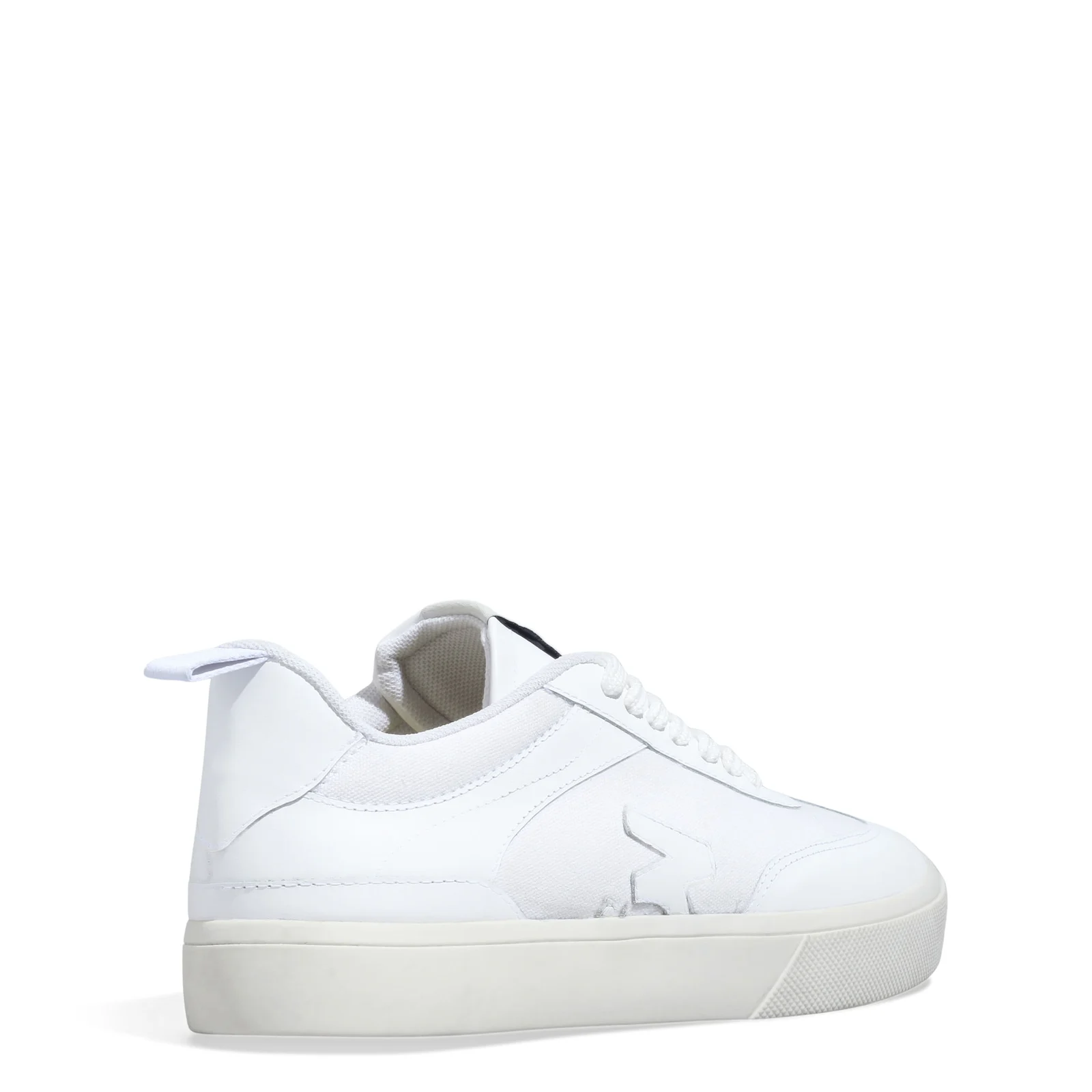 Tênis Masculino Couro Confort Branco - vista 3 de 4