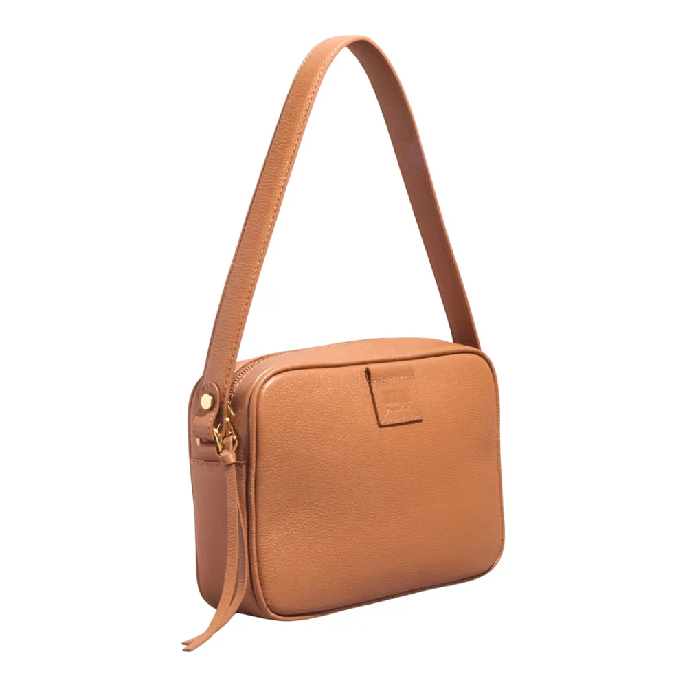 Bolsa M Couro Floater Safari - vista 1 de 2