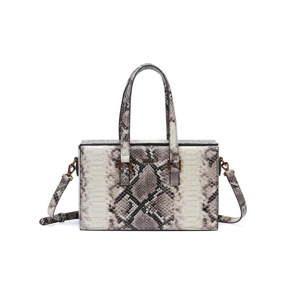 Bolsa Tote Estampa Animal Print Cobra Alça Dupla - vista 1 de 5