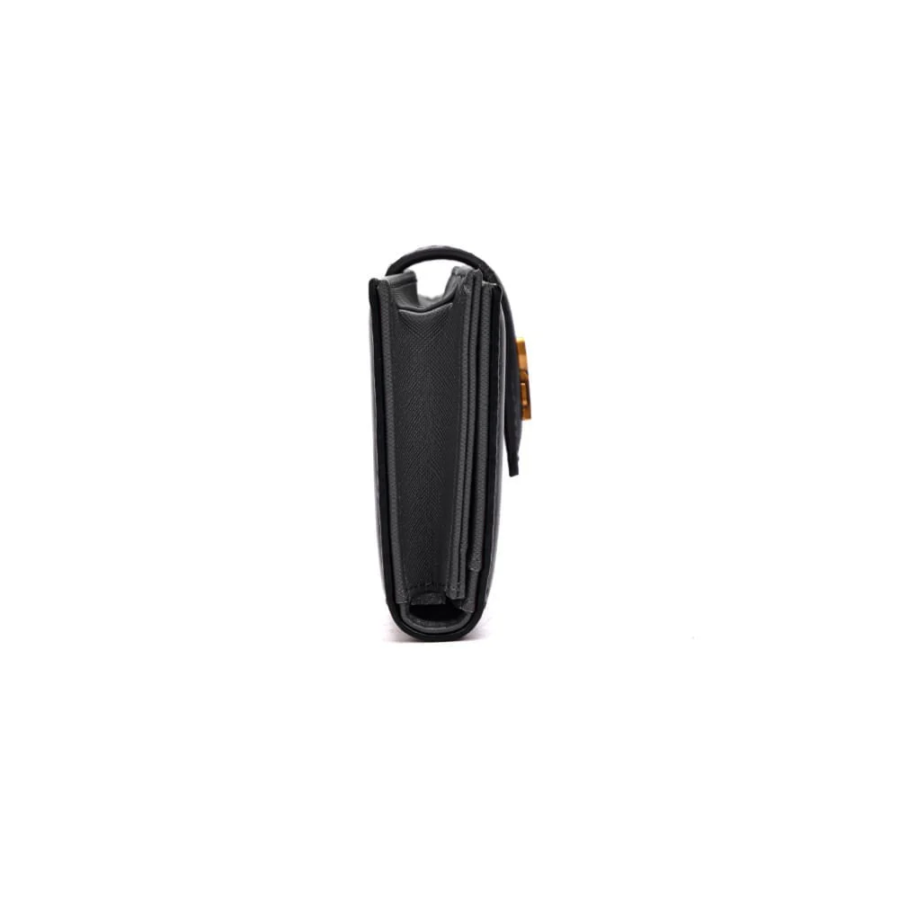 Carteira Material Soft Preto - vista 4 de 7