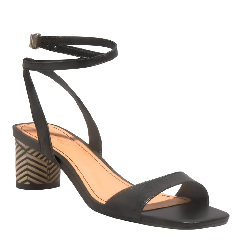 Sandália Couro Nobre Soft Preto - vista 2 de 4