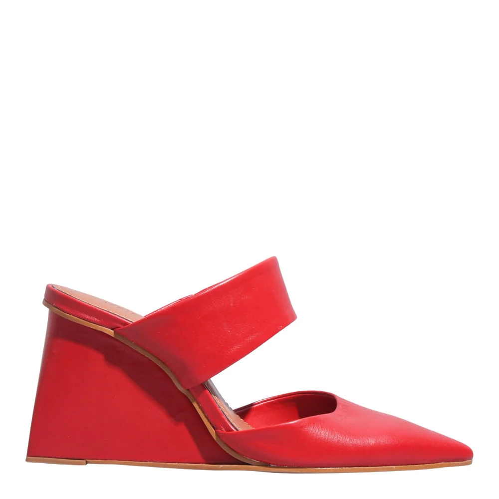 Mule Couro Confort Pepper Red - vista 1 de 4