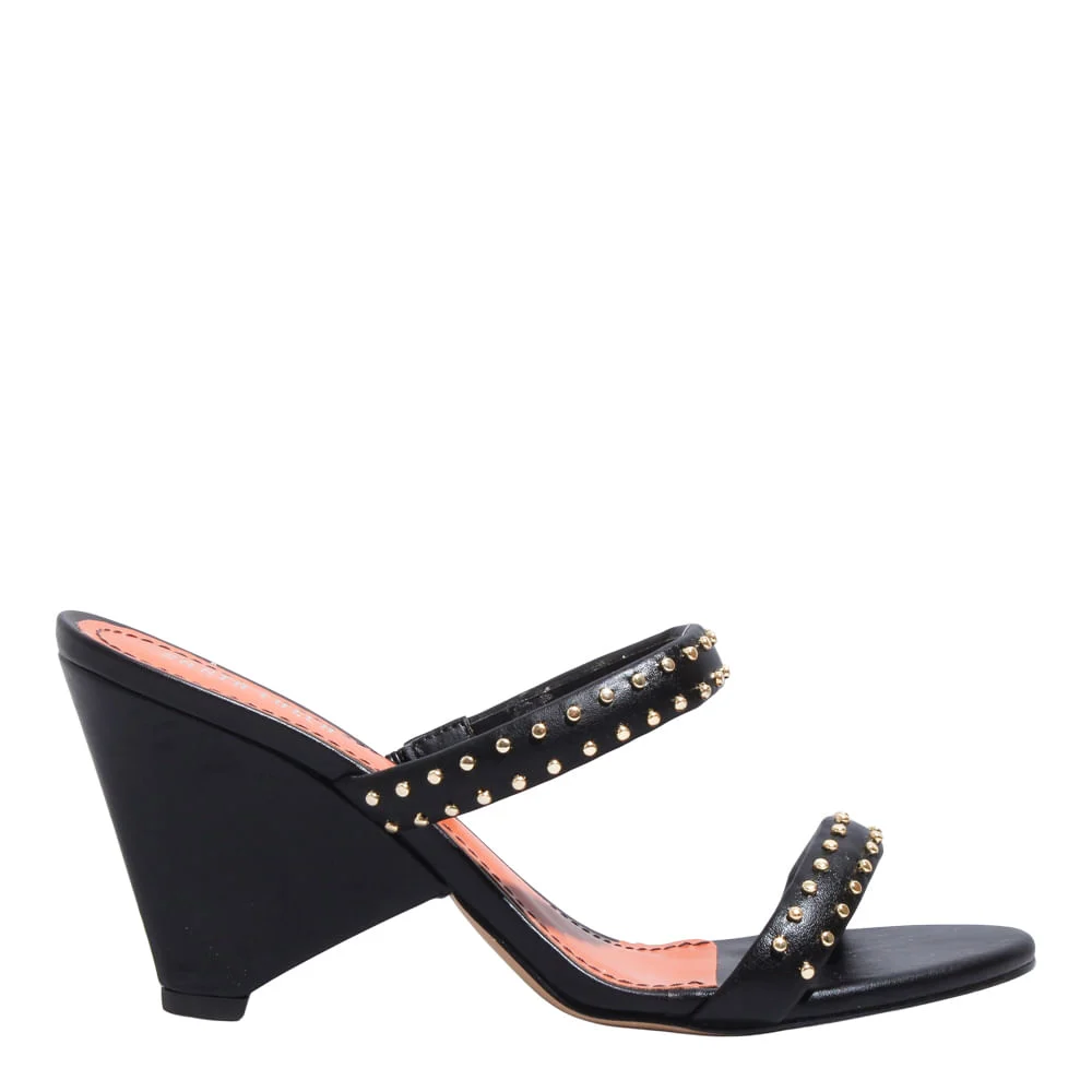 Mule Couro Confort Preto - vista 1 de 4