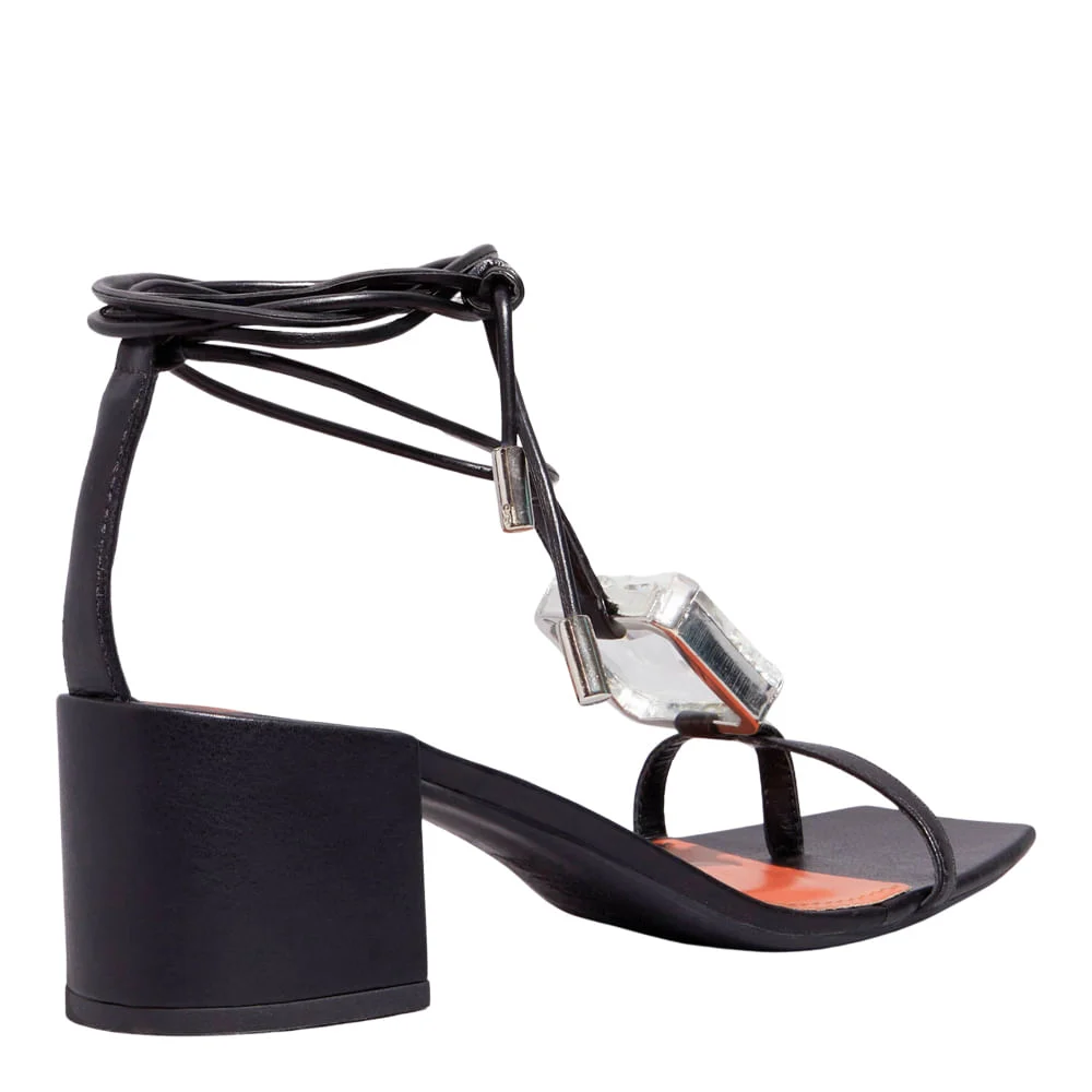 Sandália Napa Soft Preto - vista 2 de 3