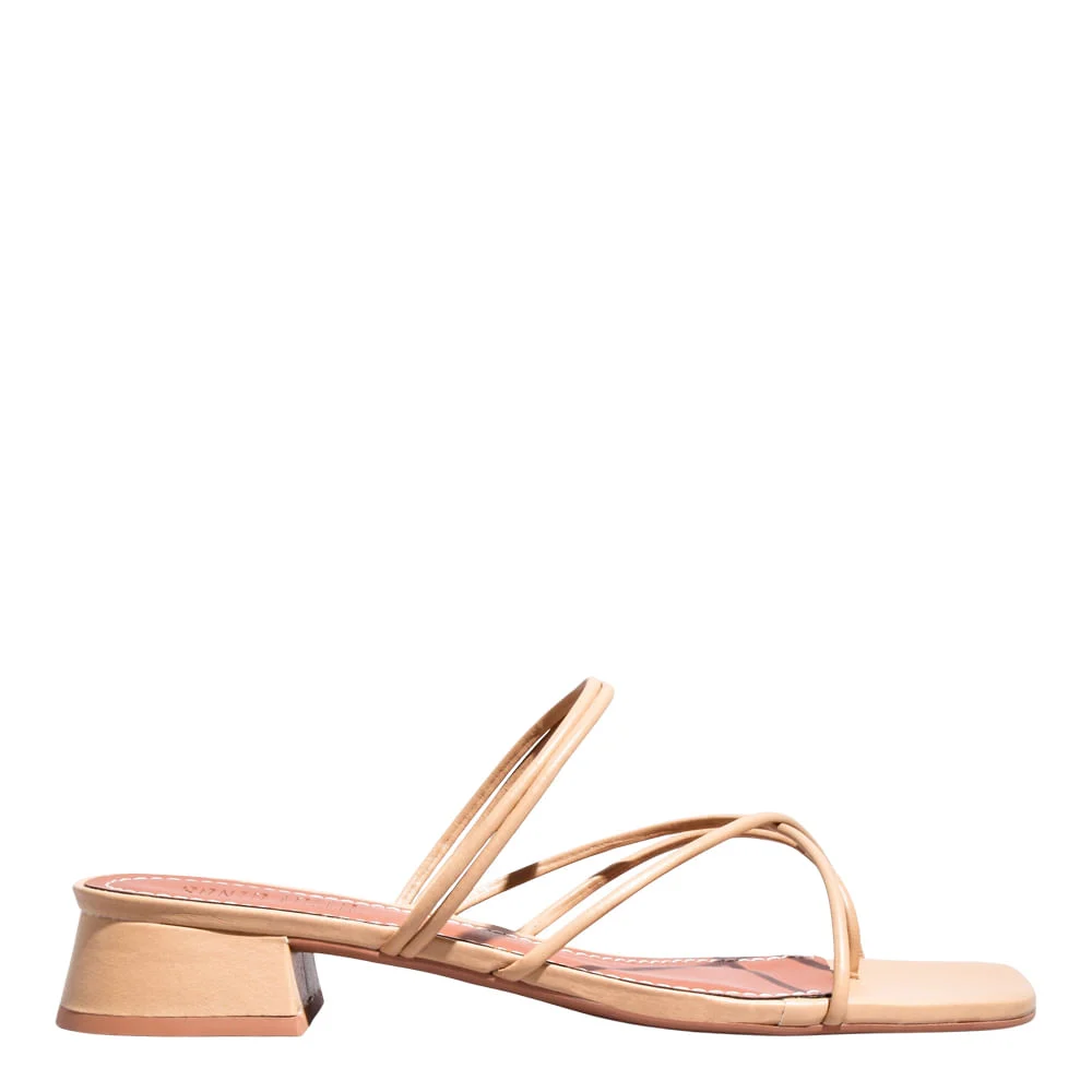 Mule Napa Soft Palha - vista 1 de 3