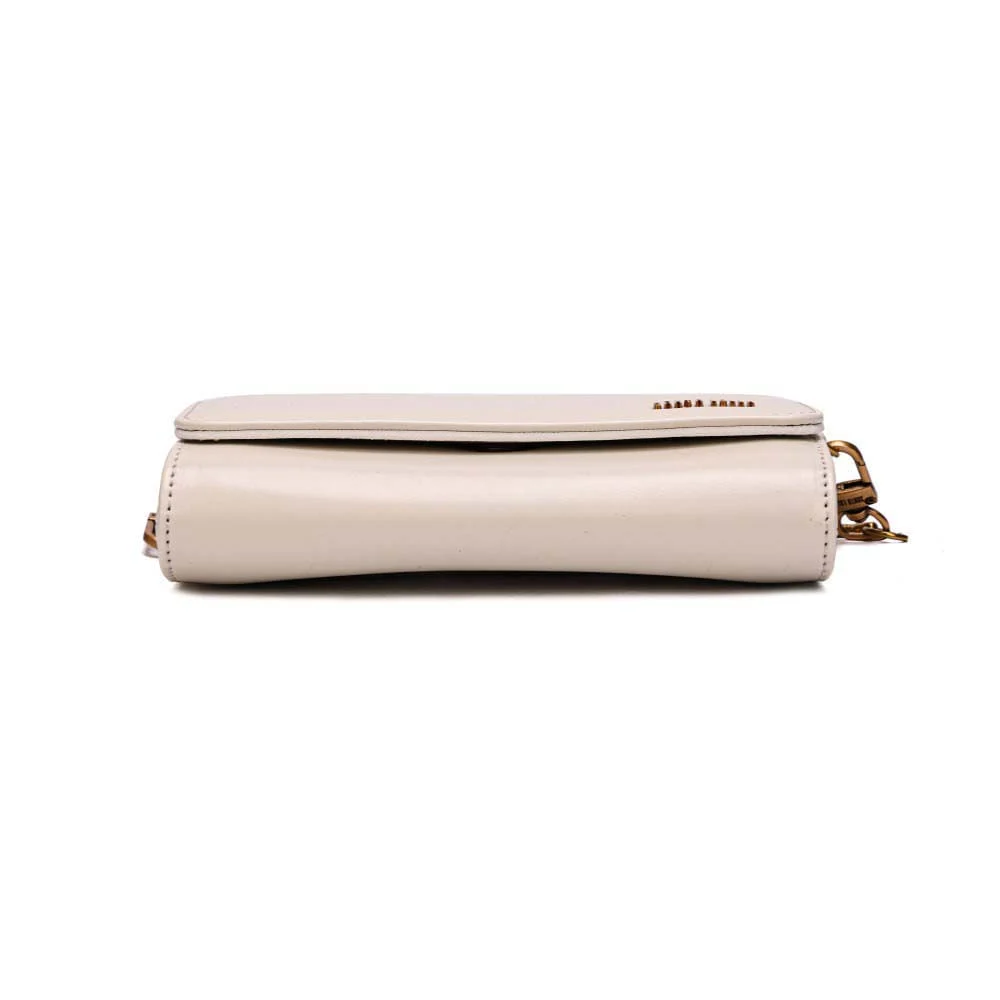 Bolsa Carteira Transversal Soft Off White - vista 6 de 7