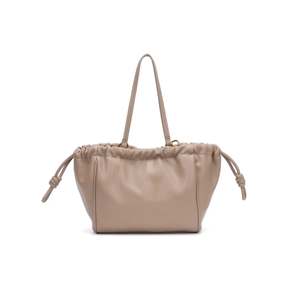 Bolsa M Material Soft Mocha - vista 3 de 5