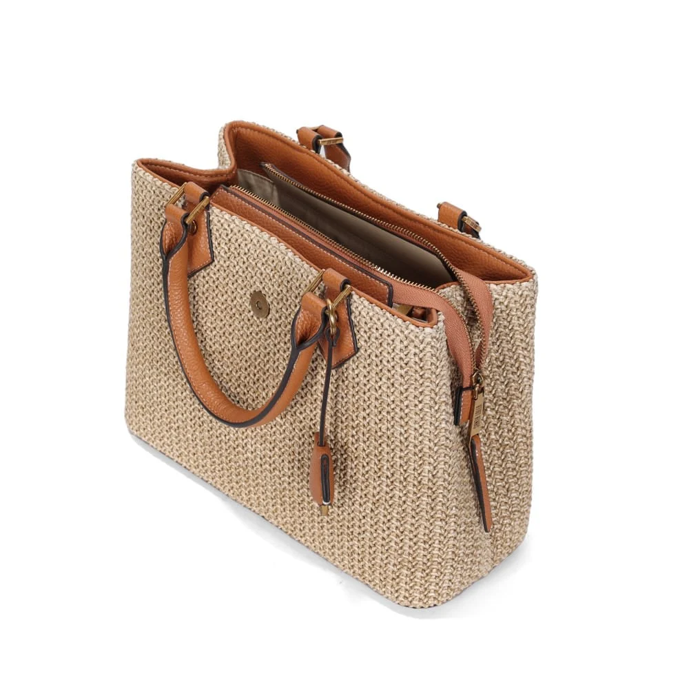 Bolsa Tote Grande Tramado Begealça Transversal - vista 3 de 3