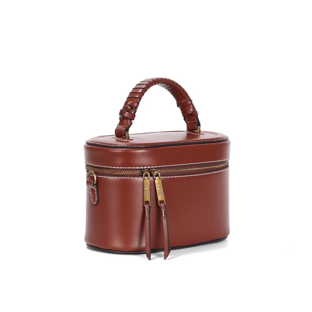 Bolsa Mini Bag Soft Marrom Transversal - vista 1 de 2