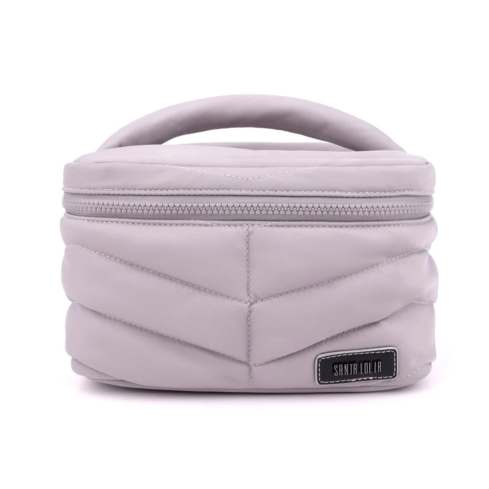 Necessaire Frasqueira Nylon Cinza Fog - vista 1 de 6