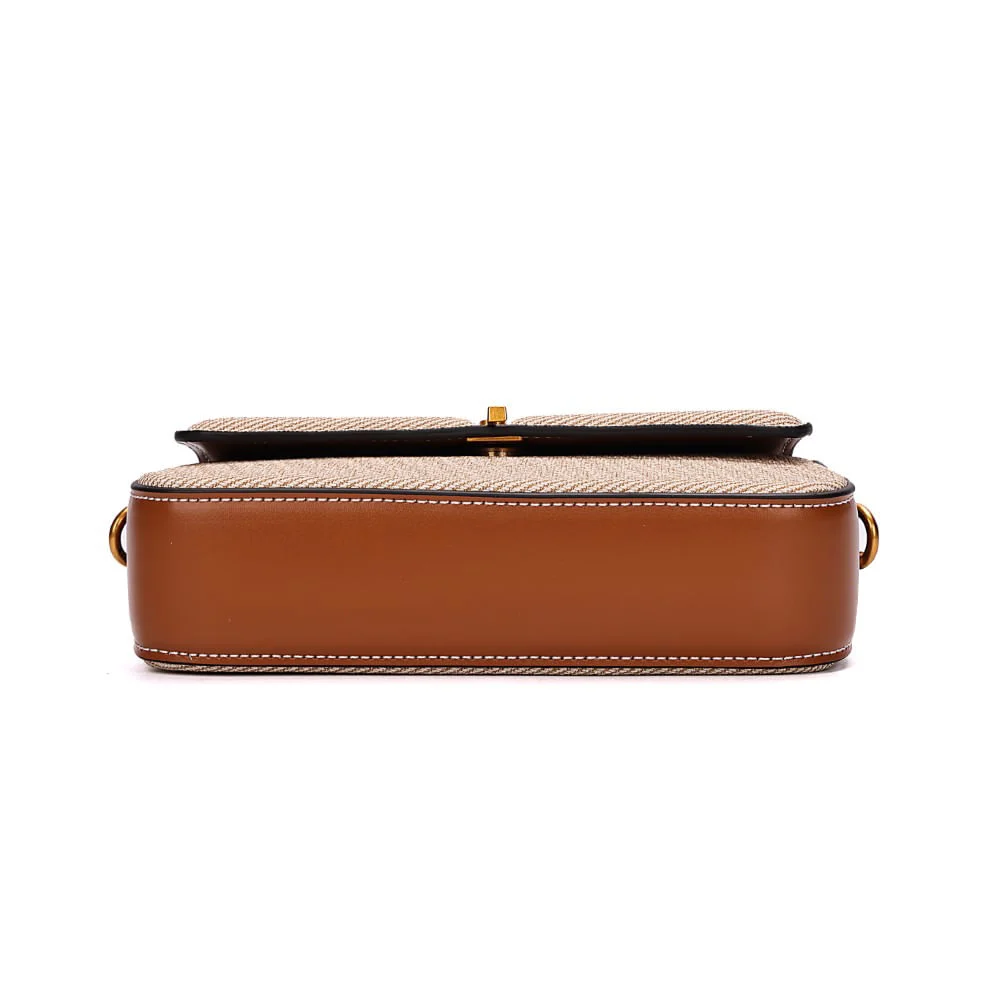 Bolsa Canvas Bege Transversal - vista 6 de 7
