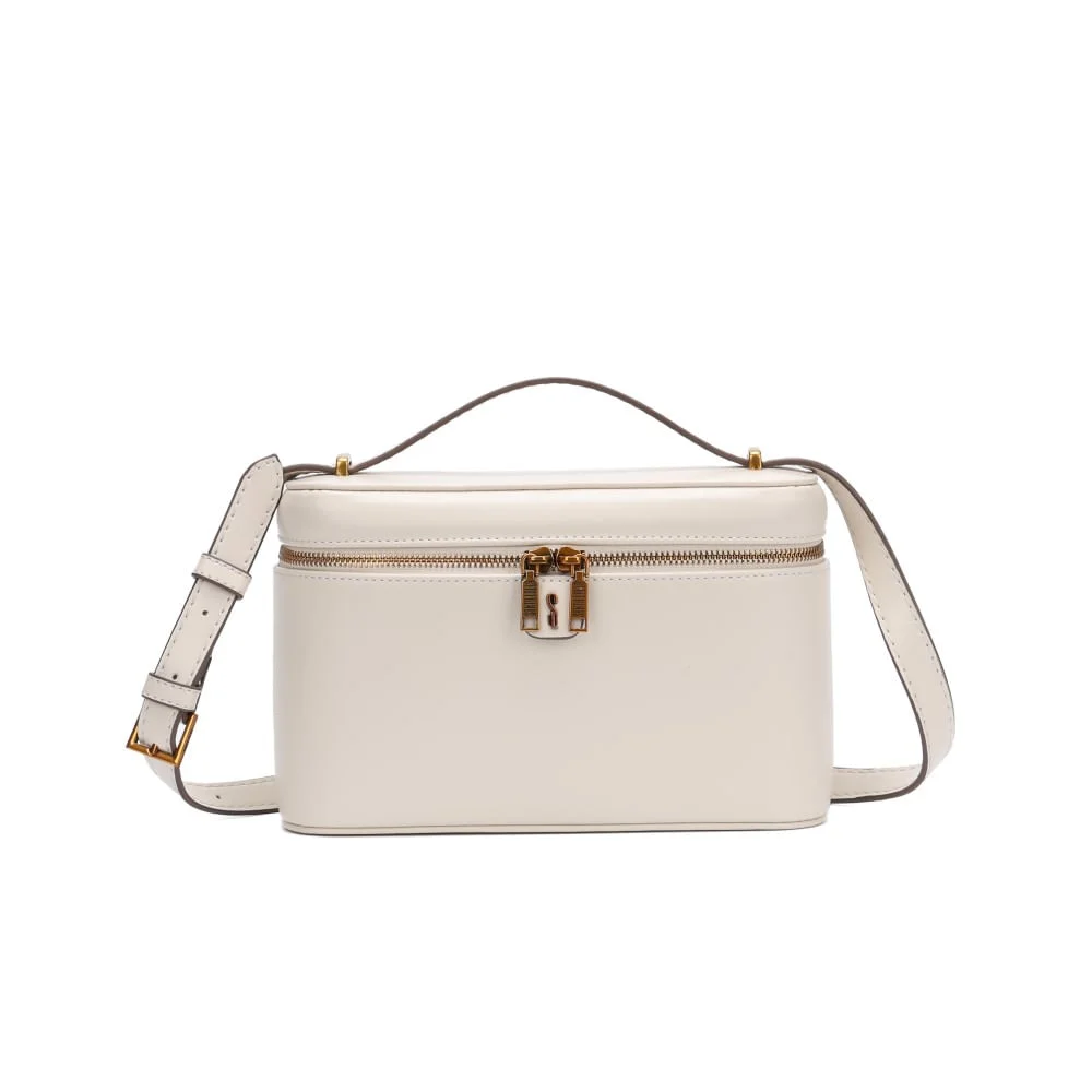 Bolsa Frasqueira Soft Transversal Off White - vista 1 de 5