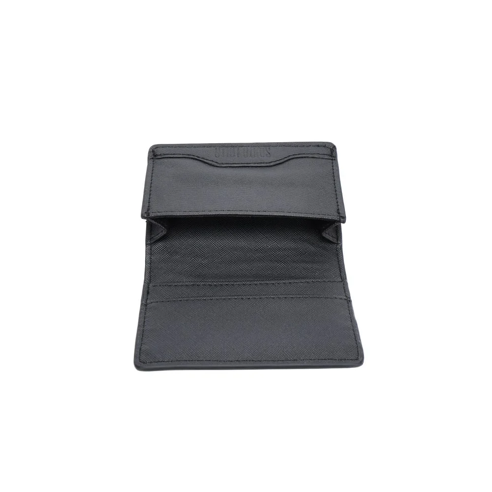 Porta Cartão Croco Preto - vista 5 de 5