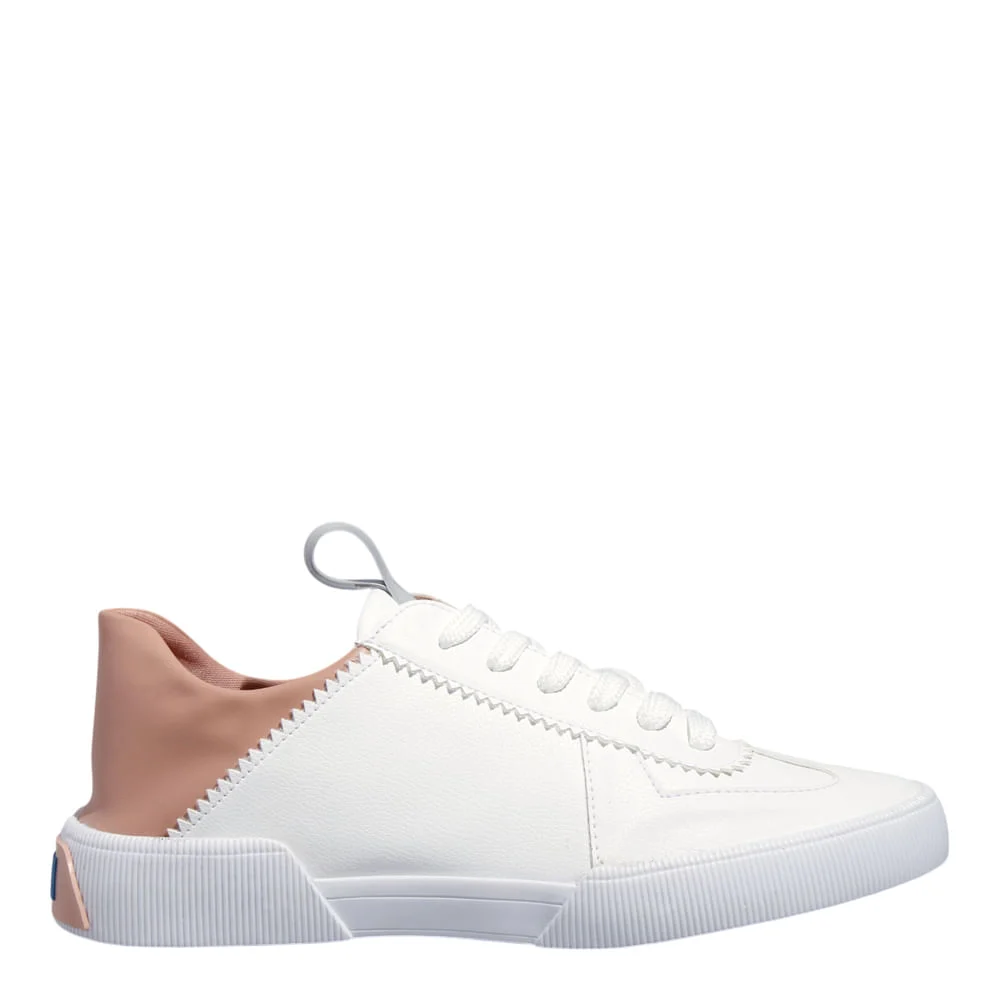 Tênis Floater Lux Branco E Rosa - vista 1 de 5