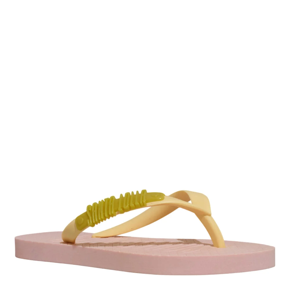 Chinelo Flip Flop Infantil Borracha Rosa - vista 2 de 4