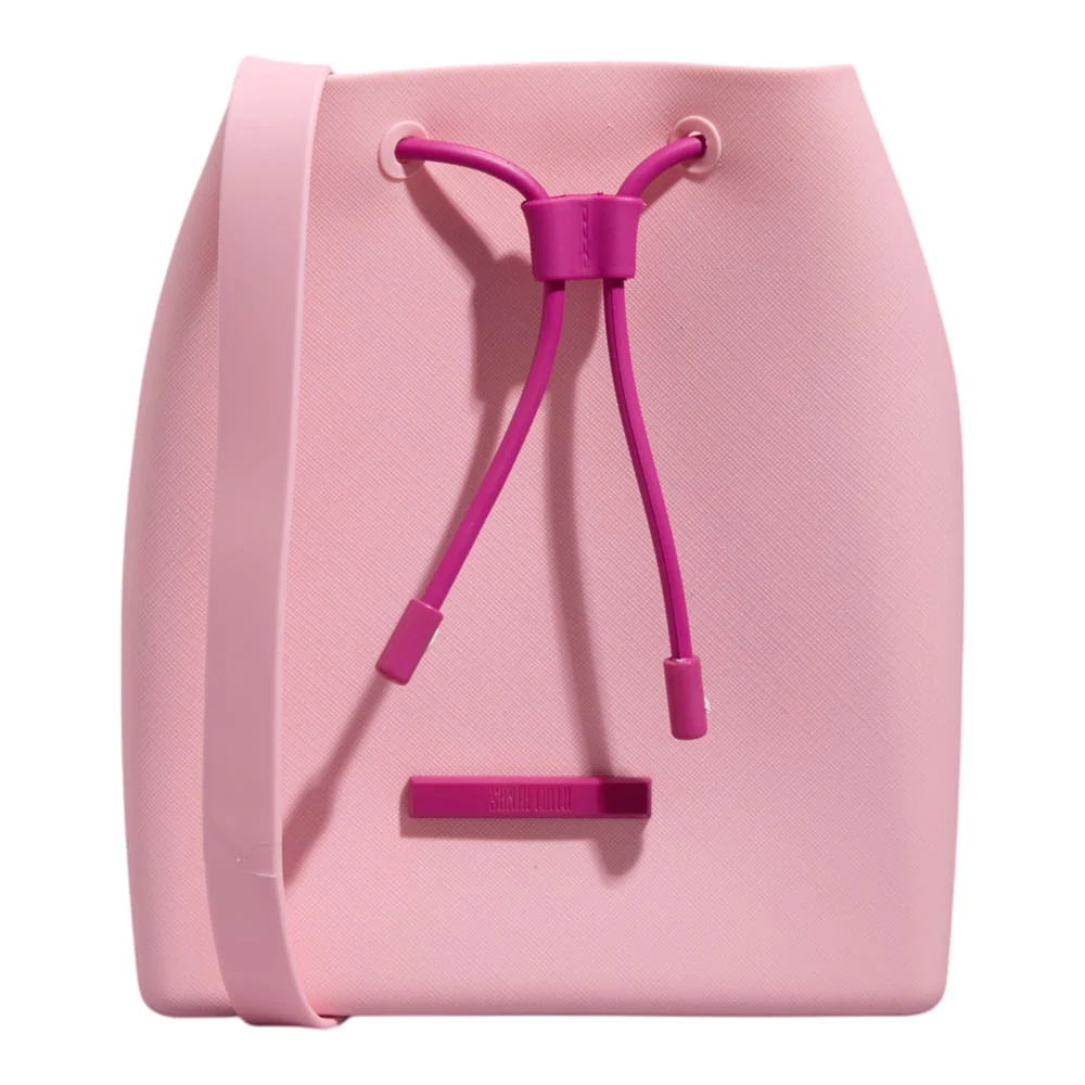 Bolsa Bucket Borracha Rosa Pink - vista 1 de 3