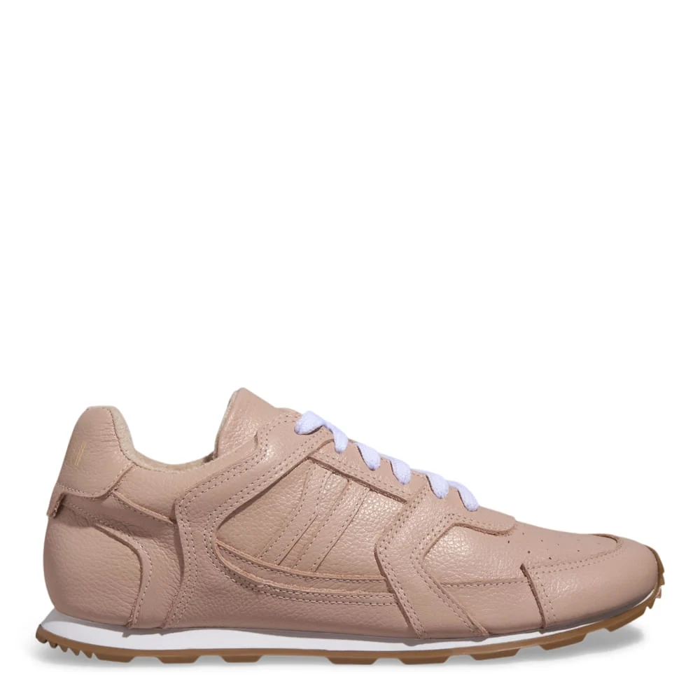 Tênis Jogging Couro Floater Rosa Biscuit - vista 1 de 4