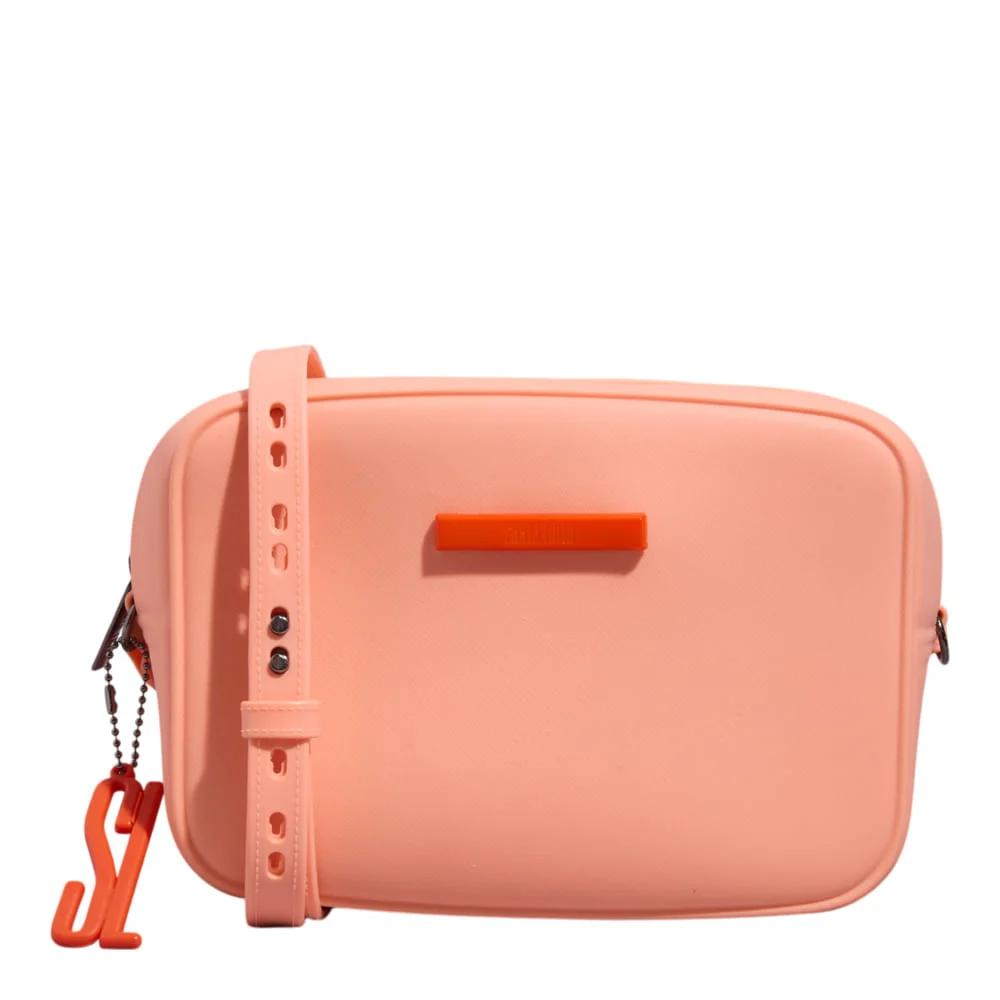 Bolsa Camera Bag Borracha Transversal Laranja - vista 1 de 3