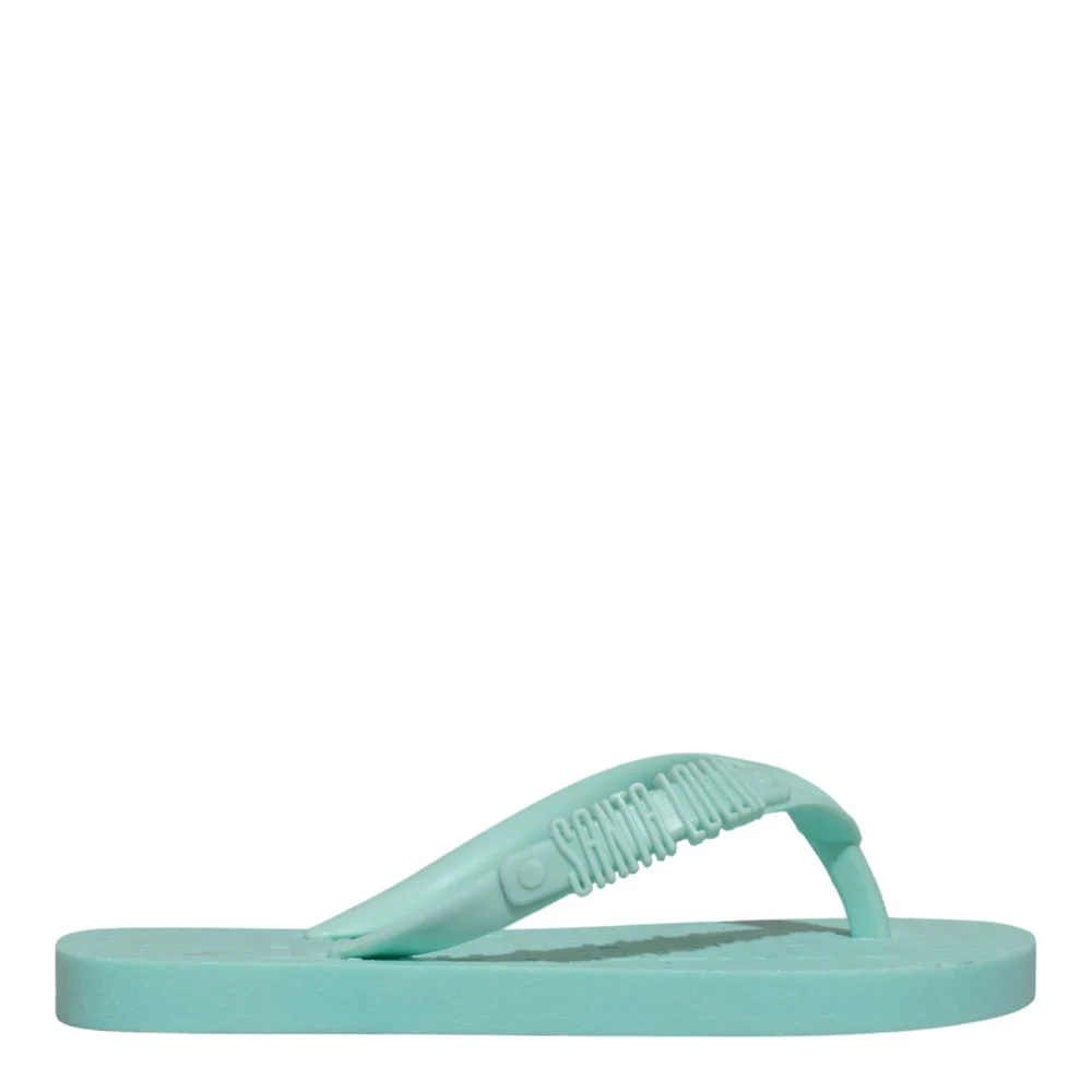 Chinelo Flip Flop Infantil Borracha Verde Berilo - vista 1 de 4