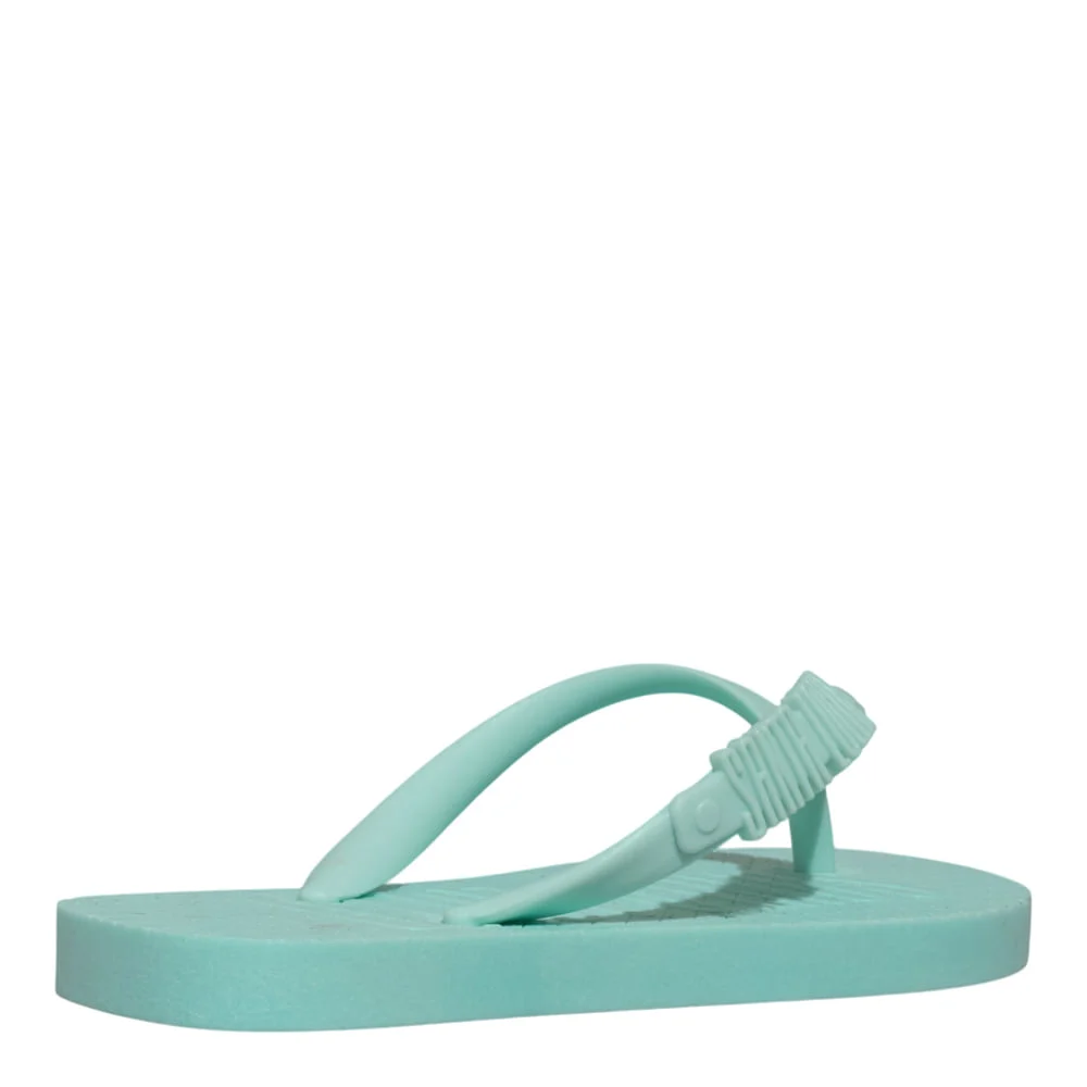 Chinelo Flip Flop Infantil Borracha Verde Berilo - vista 3 de 4