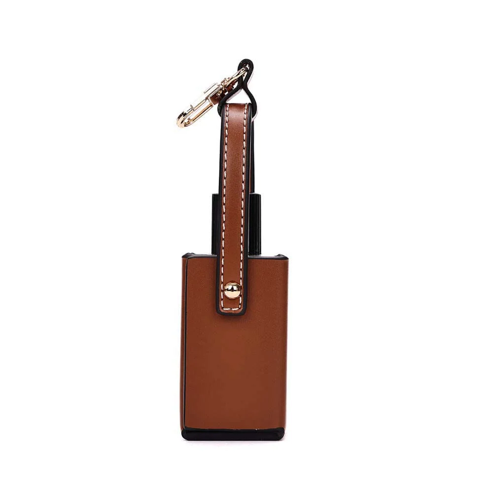 Chaveiro Frasco Perfume Soft Marrom Camelo - vista 4 de 7