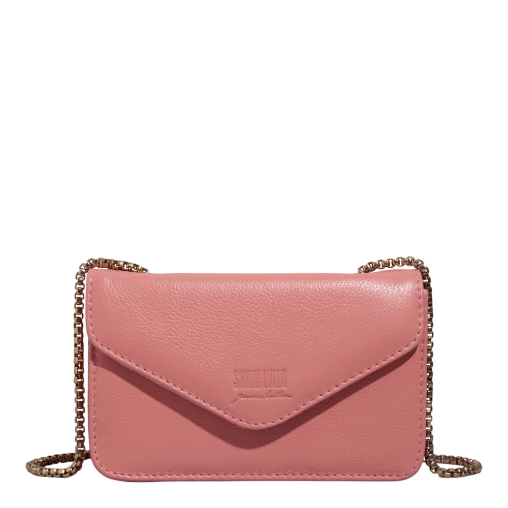 Bolsa P Couro Floater Soft Pink - vista 1 de 2