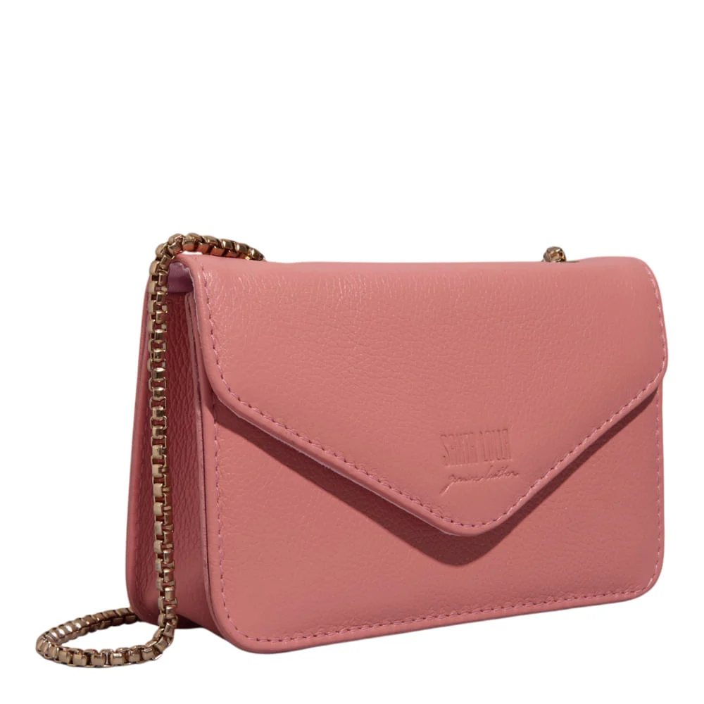 Bolsa P Couro Floater Soft Pink - vista 2 de 2