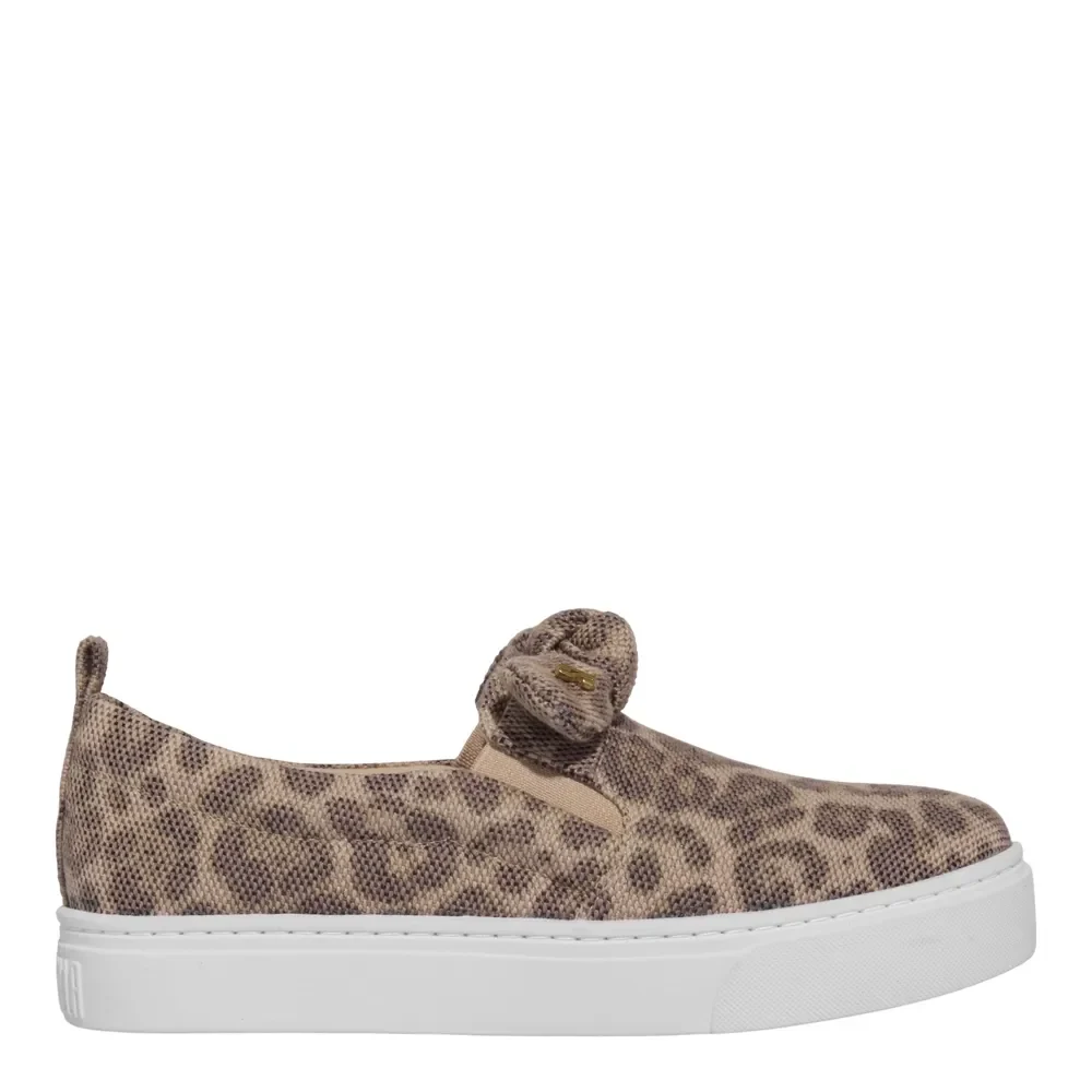 Tênis Slip On Tule Animal Print Onça - vista 1 de 4