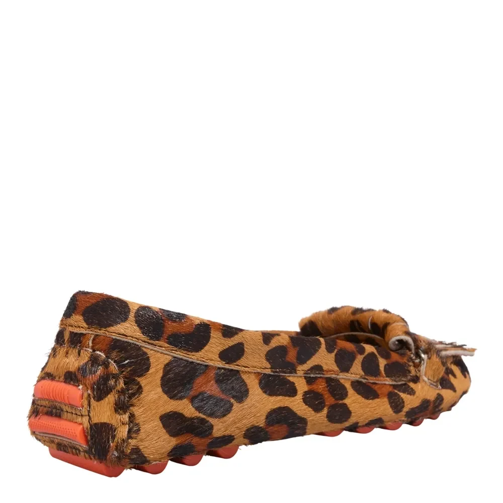 Mocassim Couro Animal Print Onça - vista 3 de 6