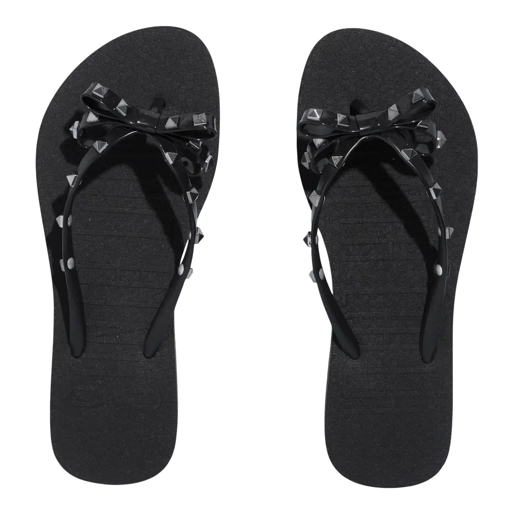 Chinelo Flip Flop Laço Borracha Preta - vista 6 de 6