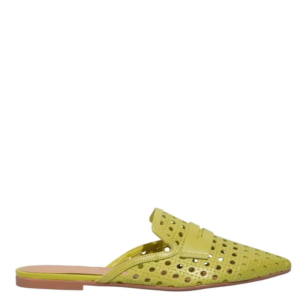 Mule Couro Trisse Avocado - vista 1 de 4