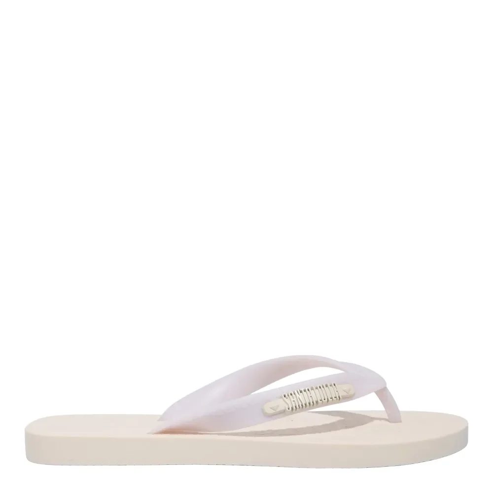 Chinelo Flip Flop Borracha Off White - vista 1 de 5