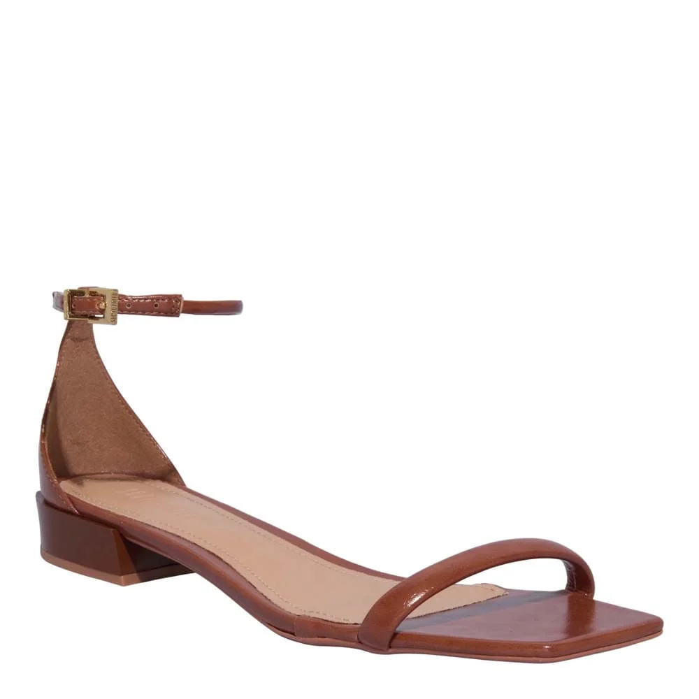 Rasteira Napa Madri Caramel - vista 1 de 2