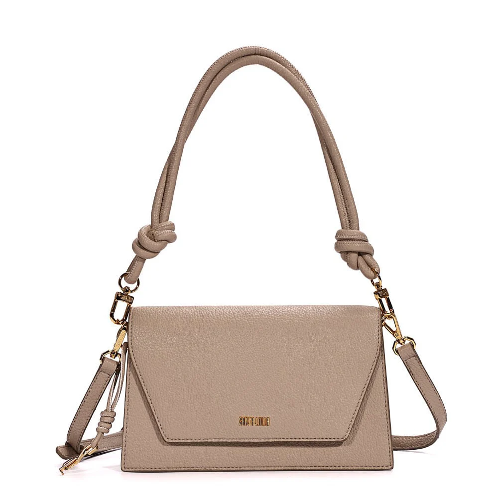 Bolsa Floater Alça De Ombro Bege Taupe - vista 1 de 7