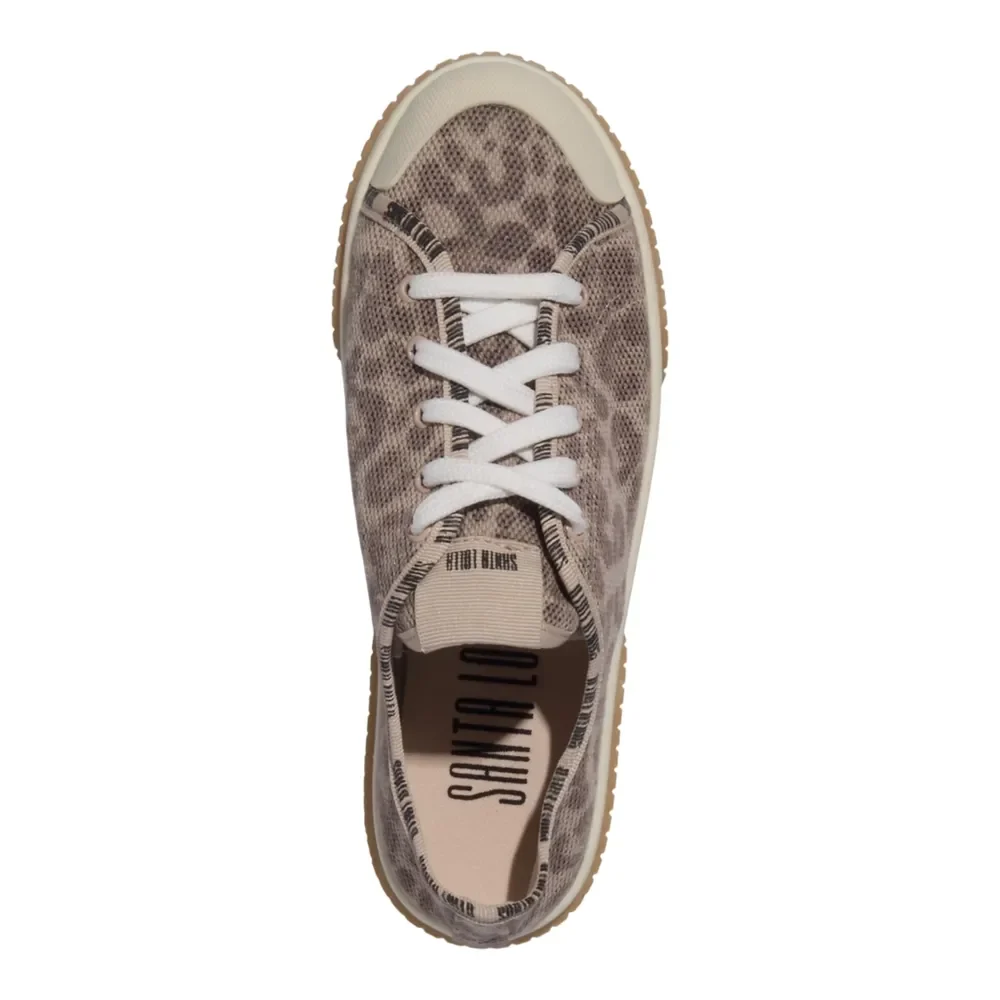 Tênis Lona Animal Print Estampa Onça Tule - vista 4 de 4