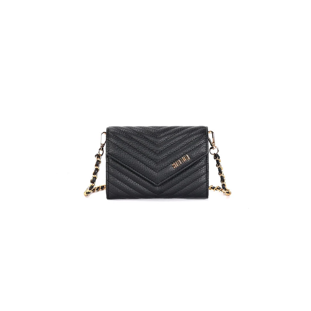 Bolsa Carteira Pequena Alça Transversal Floater Preto Black - vista 1 de 3