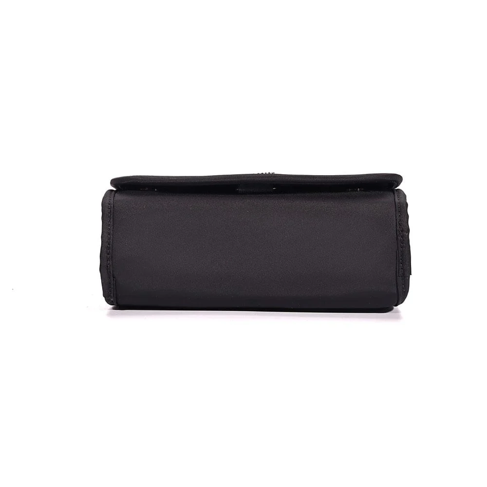 Necessaire Nylon Alça De Mão Preta - vista 6 de 7