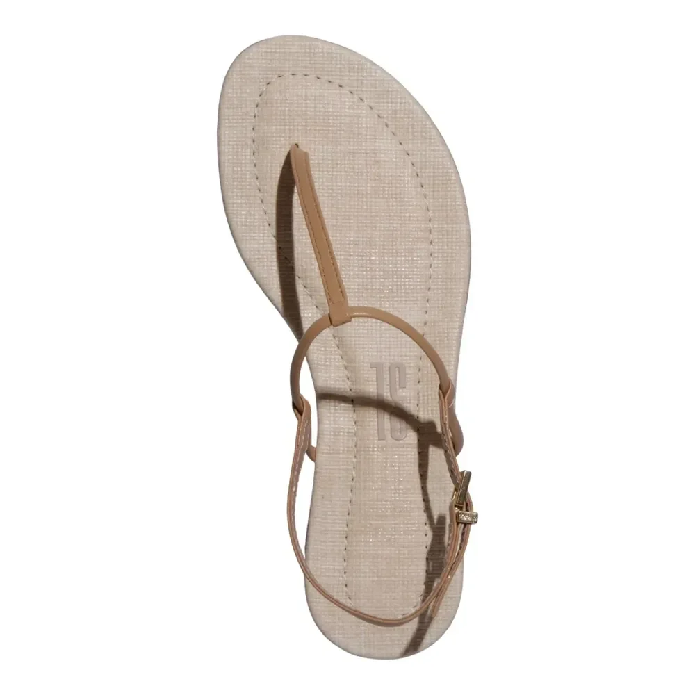 Rasteira Napa Soft Palha 2 - vista 4 de 4